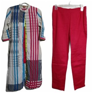 Shivalik Kurti Trouser Suit Size 8 India